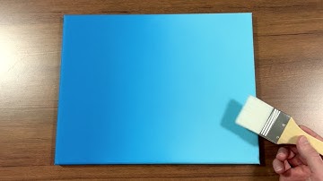 How to Blend Acrylic Paint on Canvas | Blending Demonstration #3