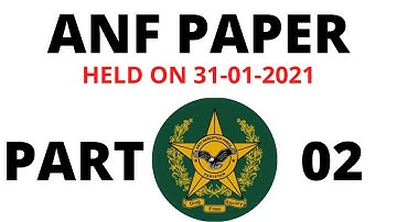 ANF ASI Paper Held on -31-01-21 (Part-2) Solved || Subscribe Channel for Next Part Notifications