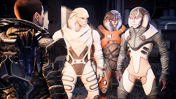 Mass Effect: Andromeda Taavos and Kiiran Dals on Havarl
