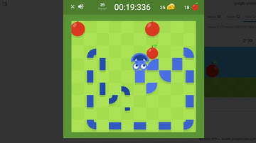 google snake game cheese mode (slow) all apples 00:47:580