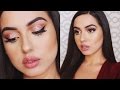 Glittery Rose Gold Makeup Tutorial | Chit Chat GRWM
