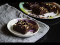 Eggless Nutty Cocoa Brownies Recipe