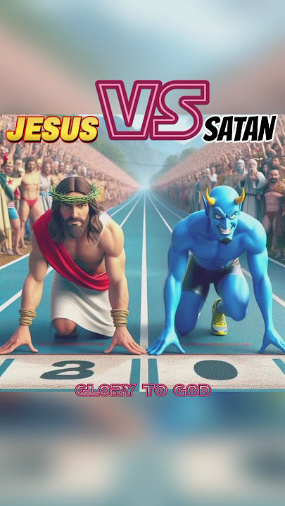 Jesus vs Satan☠ come follow me bible stories bible animation