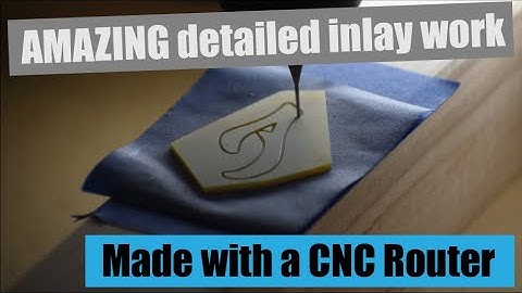 Making an Inlay logo out of Gold Mother of Pearl