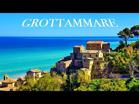 Grottammare Medieval Village - Marche, Italy: Short Clip about Things to Do (4K)