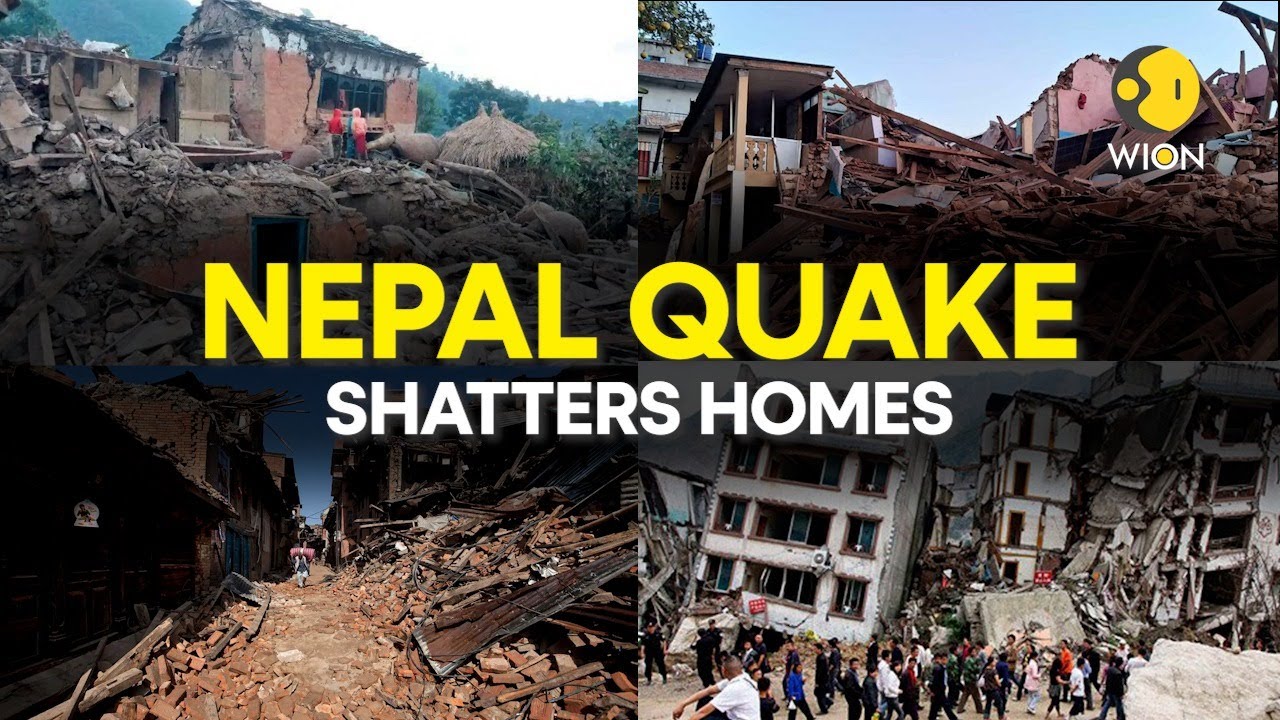 Nepal earthquake Homes destroyed as quake leaves over 128 dead several injured