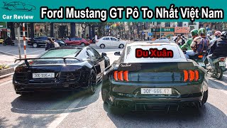 Ford Mustang GT độ Clinched Pô to nhất Việt Nam Dạo phố Đầu Năm