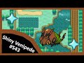 Live shiny venipede after 2807 random encounters unova shiny living dex 543