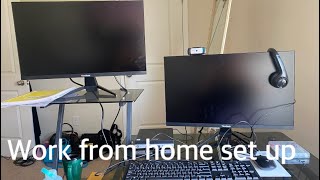 Work from home set up (realistic) update