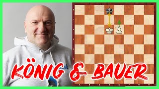 Das wichtigste Schachendspiel, das JEDER kennen sollte || König und Bauer gegen König