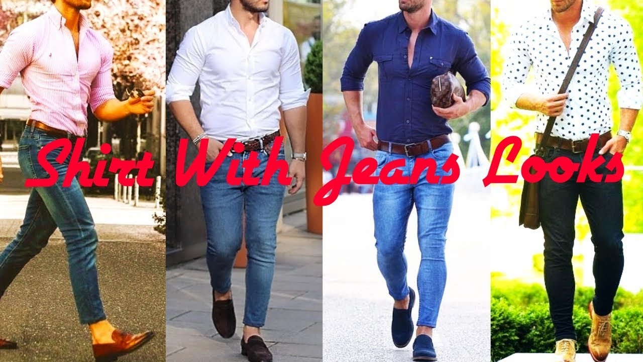 Men's Shirt With Jeans Ideas 2019 || by Look Stylish - YouTube