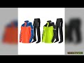 Motorcycle Rainsuit Waterproof Split Raincoat Suit Cycling Motorbike Jacket and Pants Lightweight