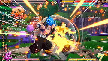 Gogeta 0 bar round start TOD (DBFZ 1.25)