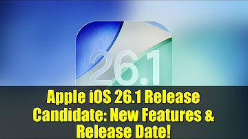 Apple iOS 26.1 Release Candidate: New Features & Release Date!