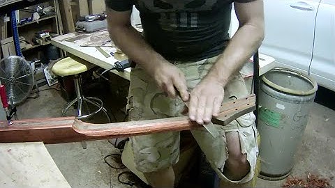 Bonehead Build 2.10 - Truss Rod, Fretboard and Neck Shaping