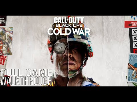 CALL OF DUTY BLACK OPS COLD WAR Full Game Walkthrough - No Commentary (CoD Black Ops Cold War)