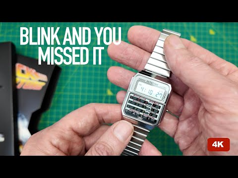 The Casio X Back to the Future calculator watch sold out at 88mph - is it worth it? 4K hands on