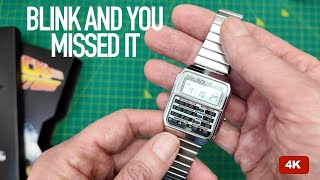 The Casio X Back To The Future Calculator Watch Sold Out At 88Mph - Is It Worth It? 4K Hands On