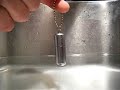 Peanut Survival Lighter Waterproof Test