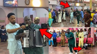 Church Members Happy To See Edward Akwasi Boateng As He Dedicate New Accordion To God @Baptist