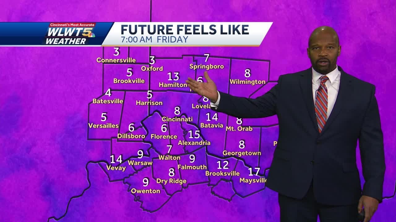 Frigid Again Friday Then Less Cold - YouTube