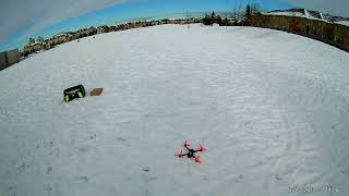 Winter Flying - Hubsan H501S Drone #canada #drone