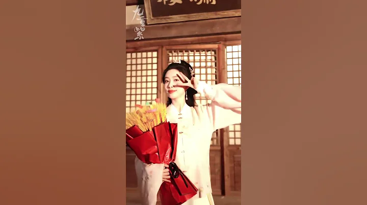 Meng Ziyi finishes shooting #九重紫 #Blossom #孟子义 #MengZiyi - DayDayNews