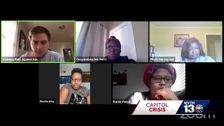 Community activist hold virtual rally in response to D.C riots