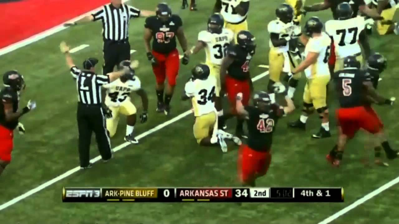 08/31/2013 Arkansas Pine Bluff vs Arkansas State Football Highlights