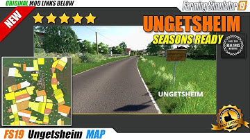 FS19 | Ungetsheim MAP v1.1.1.0 - review