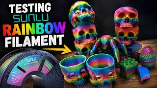 Playing Around with Sunlu's Rainbow Filaments