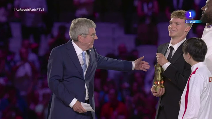 Ceremonia de Clausura JJ.OO. París 2024 - Apagado de la llama