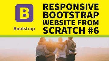 How to Build a Responsive Bootstrap Website From Scratch Part 6 - Final website Demo