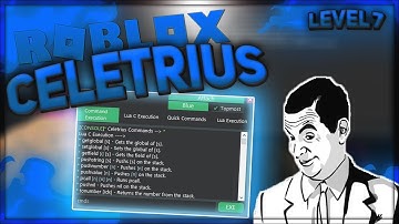 [NEW] ⚠️[OP]⚠️ ROBLOX EXPLOIT: CELETRIUS | LUA & LUA C SCRIPT EXECUTOR, QUICK CMD!