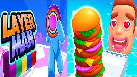 Layer Man vs Sandwich Runner | Epic Food Running Challenge