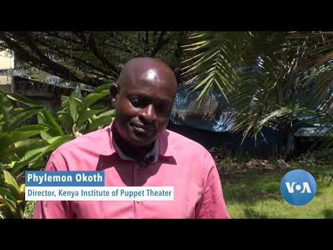 Kenyan Puppeteer 'Pulling Strings' to Educate on COVID-19.