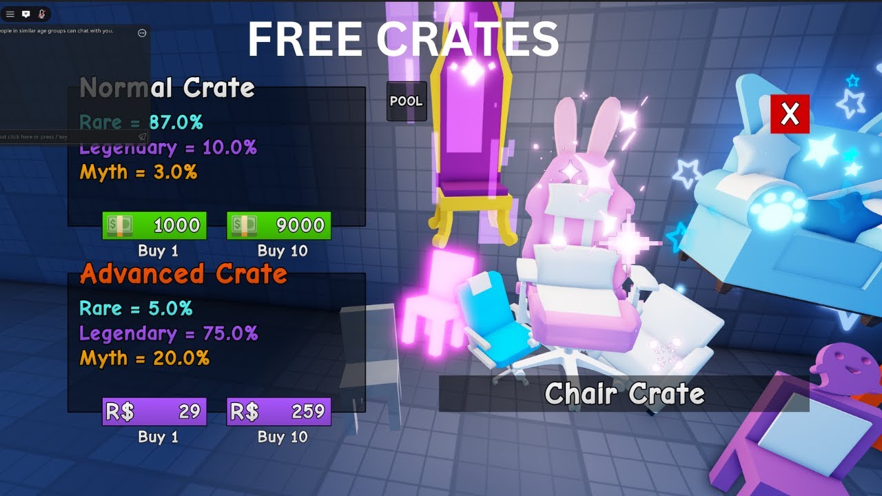 Как получить БЕСПЛАТНЫЕ ЯЩИКИ в игре Bomb Chip Roblox: пошаговое руководство! (Простое руководство)