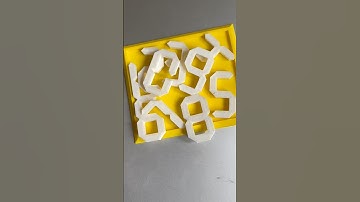 Can you solve this 3dprinted puzzle? #solved #3dprinting #puzzles #creality