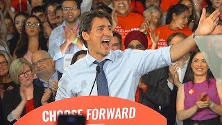 Justin Trudeau Election 2019 Kick off Liberal Choose Forward Vancouver BC Canada