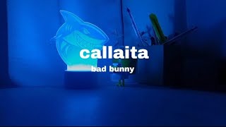 Callaita/bad Bunny/PDC tainy/un verano sin ti 