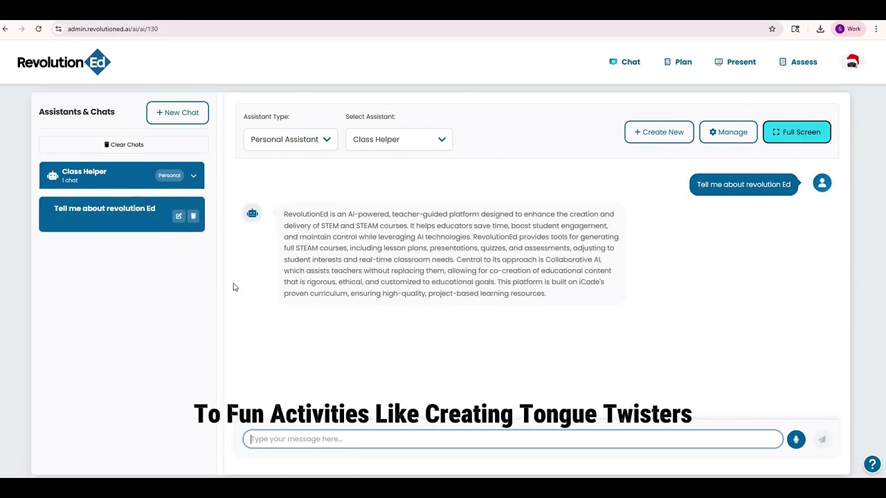 Как использовать планировщик уроков на основе ИИ RevolutionEd | Создание страницы школьного админ...
