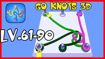 Go Knots 3D IOS Gameplay Level 61-90
