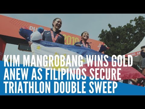SEA Games: Kim Mangrobang wins gold anew as Filipinos secure triathlon double sweep