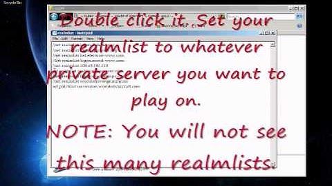 How To Change Your Realmlist - UPDATED