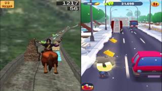 Subway Horse Run vs Talking Tom Gold Run screenshot 4