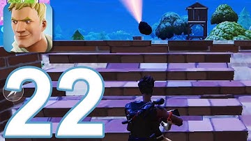 Fortnite Chapter 1 Mobile - Gameplay Walkthrough Part 22 - Season 3 Win #5 (iOS, Android)