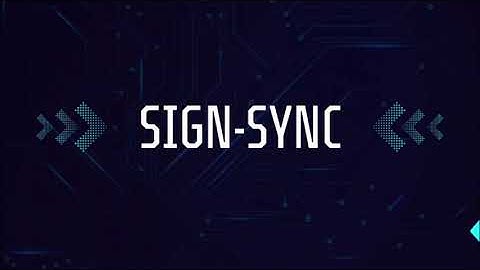 🧤 SIGN SYNC – Two-Way Sign Language Communication System | Flex Sensor Glove + App + CV