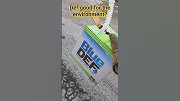 is DEF good for the environment? #Def #diesel