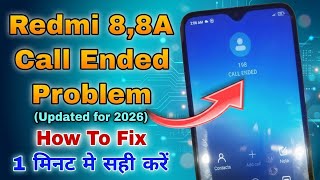 Redmi 8, 8A Dual Volte Not Working || How To Fix Call Ended Problem