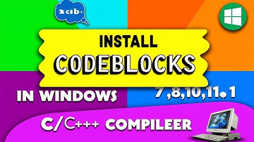 How to install CodeBlocks IDE in Windows 7/8/10/11, MinGW GCC Compiler,C/C++ Programming,2025,Hindi